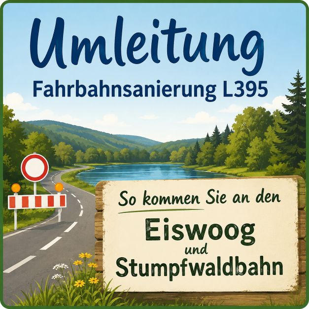 UMLEITUNG - Fahrbahnsanierung L395